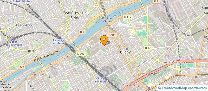 localisation de l'entreprise MONSIEUR MICHAEL ARAPOVIC à CLICHY