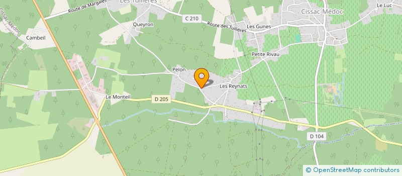 localisation de l'entreprise MONSIEUR MICHAEL ARENAS  CISSAC-MEDOC