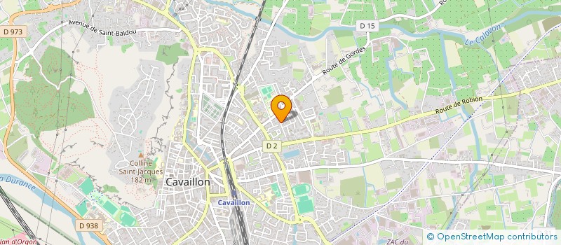 localisation de l'entreprise MONSIEUR MICHAEL ARGUIMBAUD-ROVITHIS  CAVAILLON