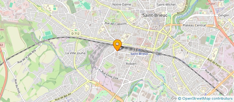 localisation de l'entreprise MONSIEUR MICHAEL ASEMOTA à SAINT-BRIEUC