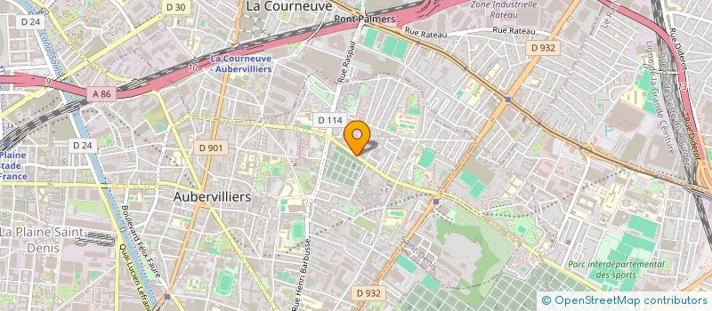 localisation de l'entreprise MONSIEUR MICHAEL ATEK à AUBERVILLIERS