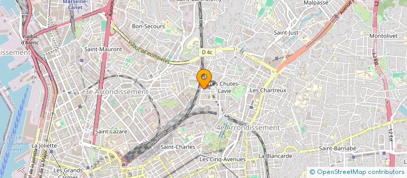 localisation de l'entreprise MONSIEUR MICHAEL AUBENNEAU à MARSEILLE