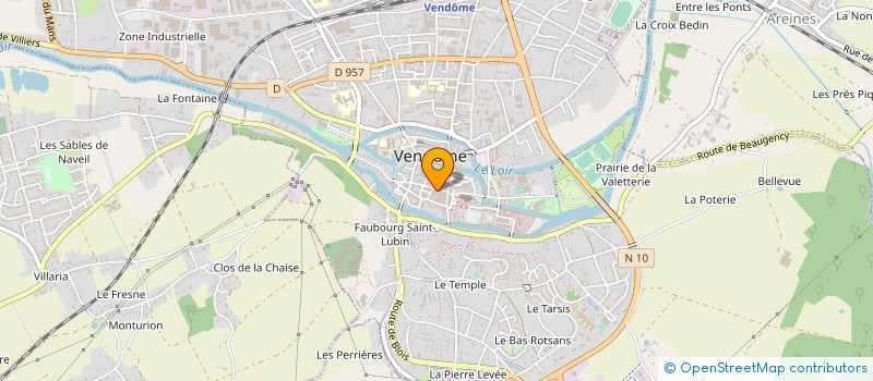 localisation de l'entreprise MONSIEUR MICHAEL AUGUIN à VENDOME