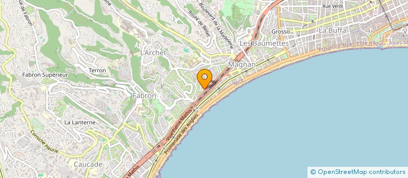 localisation de l'entreprise MONSIEUR MICHAEL AZOULAI  NICE