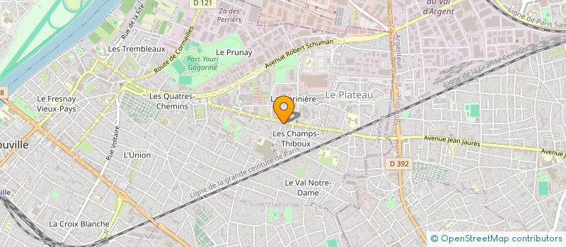 localisation de l'entreprise MONSIEUR MICHAEL BANGOURA - VERMEENT  SARTROUVILLE