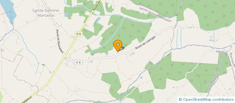 localisation de l'entreprise MONSIEUR MICHAEL BAQUE  SAMAZAN