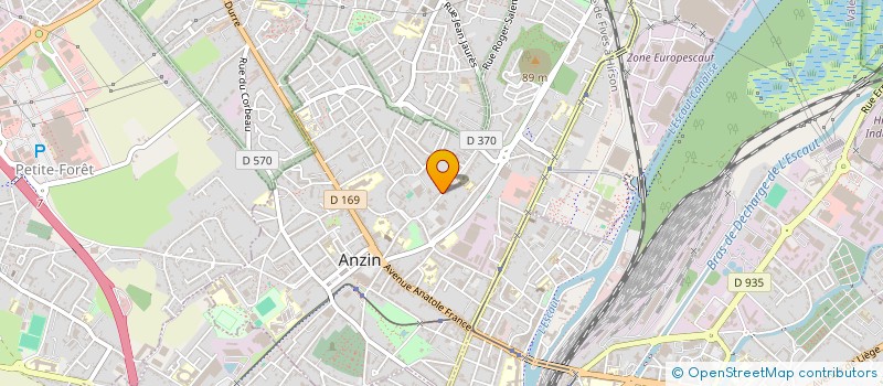 localisation de l'entreprise MONSIEUR MICHAEL BARA  ANZIN