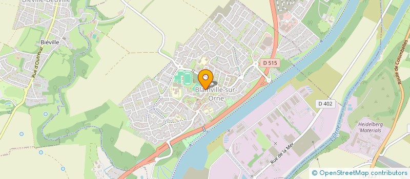 localisation de l'entreprise MONSIEUR MICHAEL BARBANCHON  BLAINVILLE-SUR-ORNE