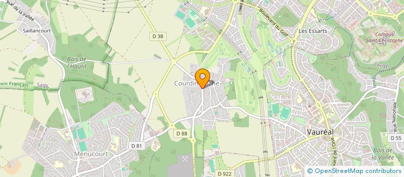 localisation de l'entreprise MONSIEUR MICHAEL BARBE  SERAINCOURT