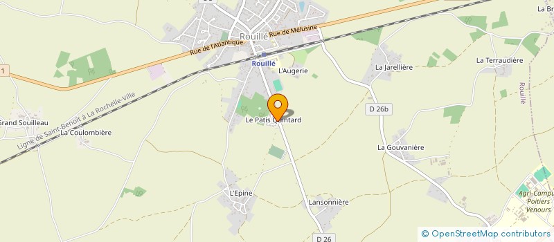 localisation de l'entreprise MONSIEUR MICHAEL BARC à ROUILLE