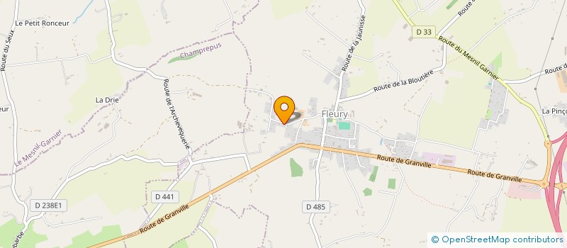 localisation de l'entreprise MONSIEUR MICHAEL BARTHEL  FLEURY