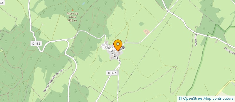 localisation de l'entreprise MONSIEUR MICHAEL BAUDOIN  LONGECHAUX