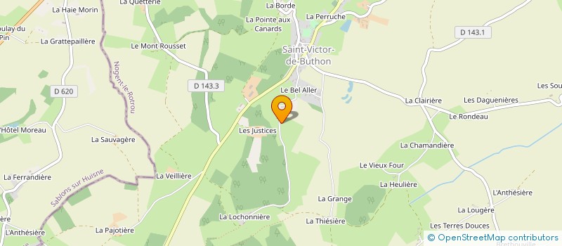 localisation de l'entreprise MONSIEUR MICHAEL BAUDONCQ à SAINT-VICTOR-DE-BUTHON