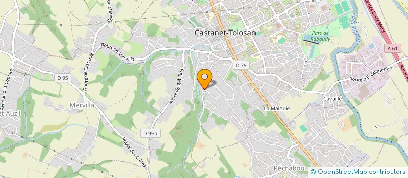 localisation de l'entreprise MONSIEUR MICHAEL BAUERHEIM à CASTANET-TOLOSAN