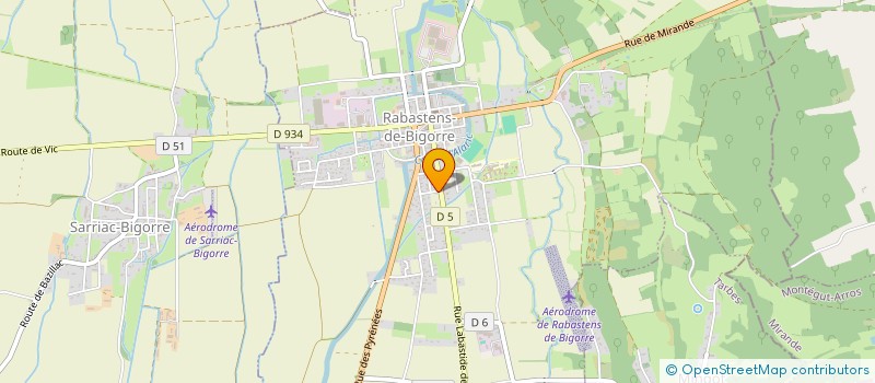 localisation de l'entreprise MONSIEUR MICHAEL BEAURIN  RABASTENS-DE-BIGORRE