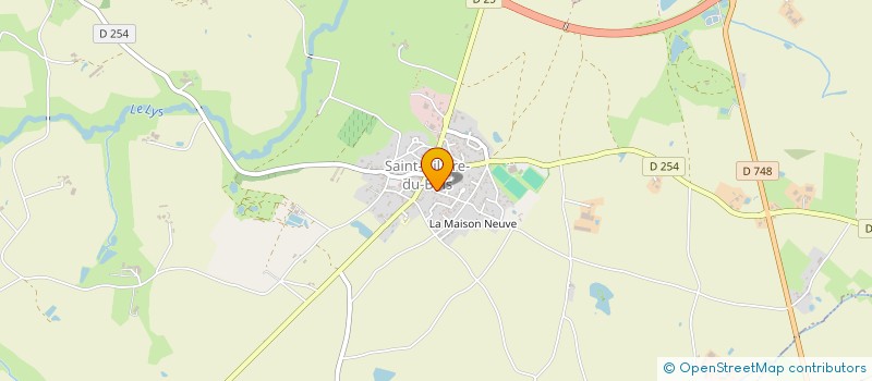 localisation de l'entreprise MONSIEUR MICHAEL BEIGNON à LYS-HAUT-LAYON