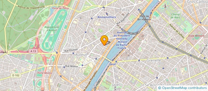 localisation de l'entreprise MONSIEUR MICHAEL BELOLO  PARIS