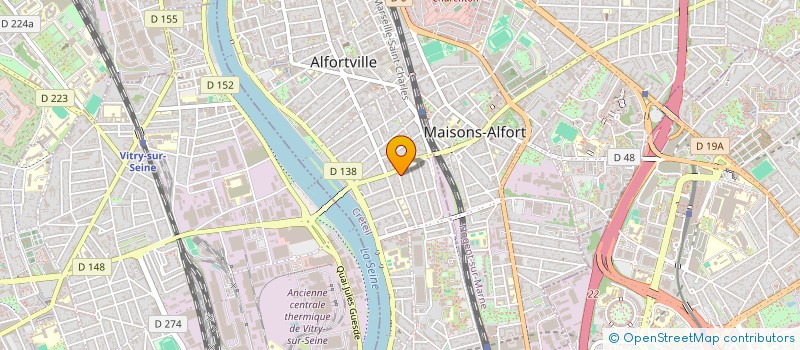 localisation de l'entreprise MONSIEUR MICHAEL BENAROCH à ALFORTVILLE