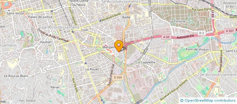 localisation de l'entreprise MONSIEUR MICHAEL BENDAYAN à MARSEILLE