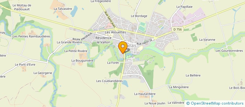 localisation de l'entreprise MONSIEUR MICHAEL BENGHANEM à BEAUPREAU-EN-MAUGES