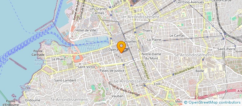 localisation de l'entreprise MONSIEUR MICHAEL BENICHOU à MARSEILLE