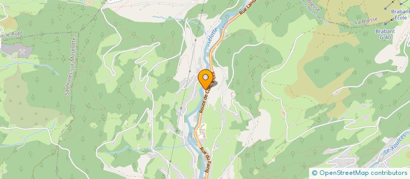 localisation de l'entreprise MONSIEUR MICHAEL BENVENUTI  CORNIMONT