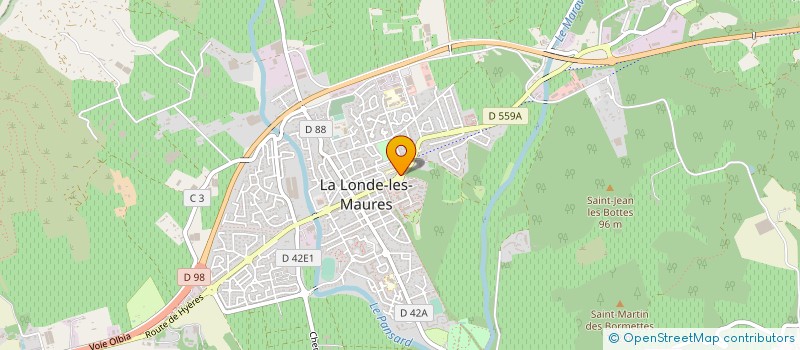localisation de l'entreprise MONSIEUR MICHAEL BILLER à LA LONDE-LES-MAURES