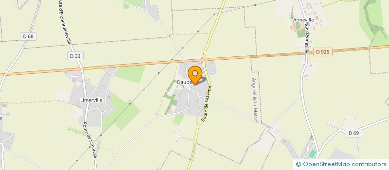 localisation de l'entreprise MONSIEUR MICHAEL BILLETORTE  ANGERVILLE-LA-MARTEL