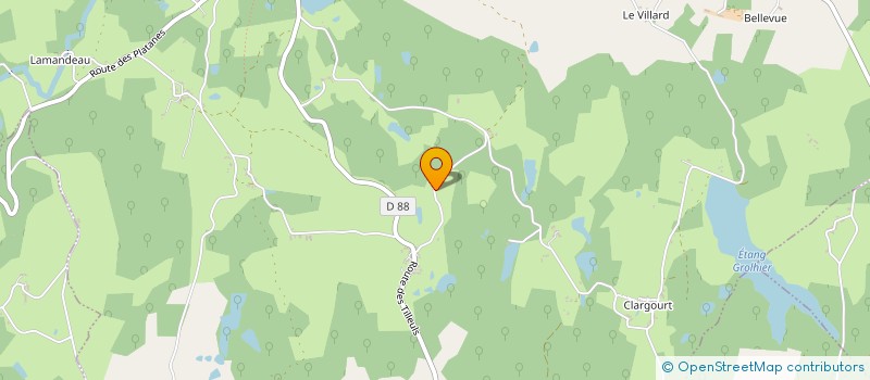 localisation de l'entreprise MONSIEUR MICHAEL BIRD  BUSSEROLLES