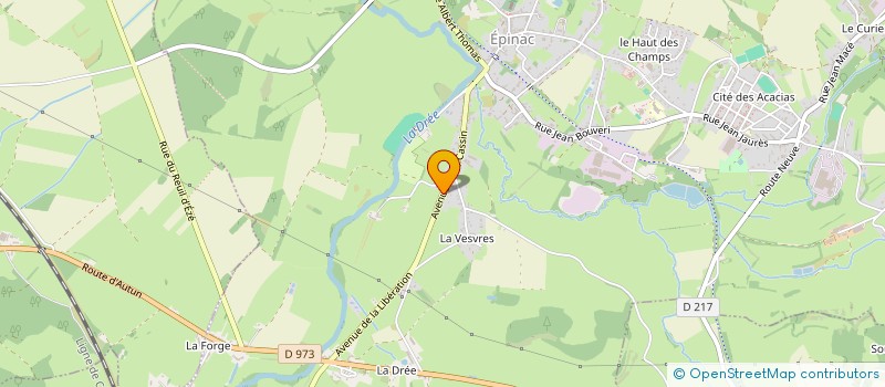 localisation de l'entreprise MONSIEUR MICHAEL BIVER  EPINAC