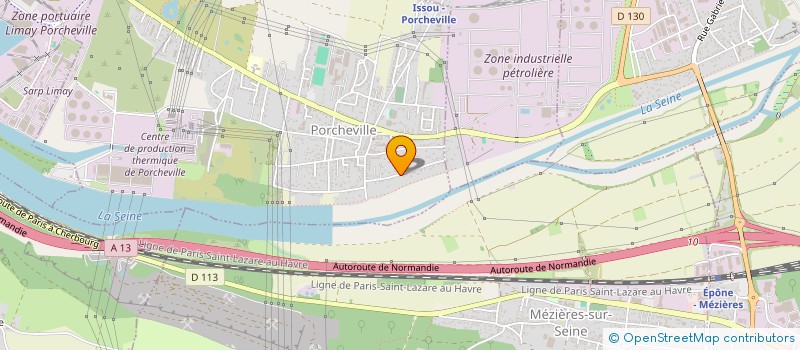 localisation de l'entreprise MONSIEUR MICHAEL BLACK  PORCHEVILLE