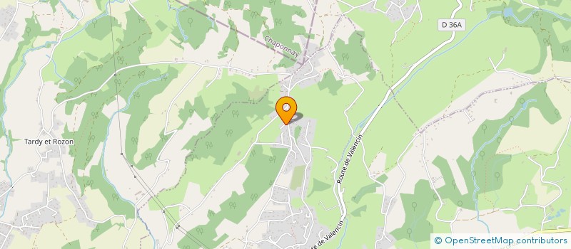 localisation de l'entreprise MONSIEUR MICHAEL BLANC  SAINT-JUST-CHALEYSSIN