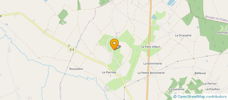 localisation de l'entreprise MONSIEUR MICHAEL BODIN à BOUGES-LE-CHATEAU