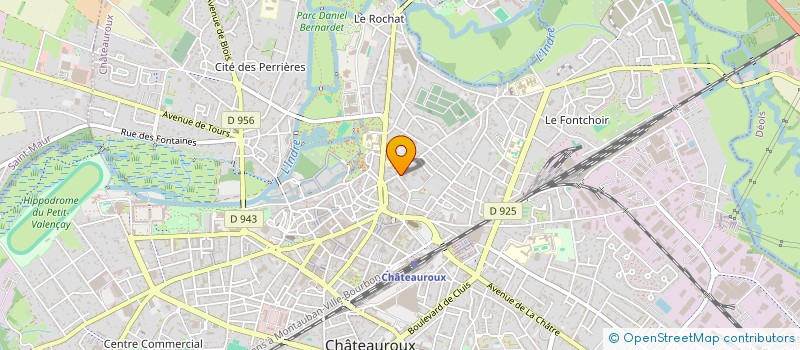 localisation de l'entreprise MONSIEUR MICHAEL BOKTOR à CHATEAUROUX