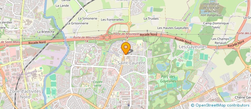 localisation de l'entreprise MONSIEUR MICHAEL BONIFACE à RENNES