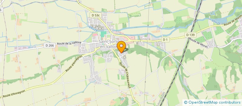 localisation de l'entreprise MONSIEUR MICHAEL BONNARD  SAINT-SORLIN-EN-VALLOIRE