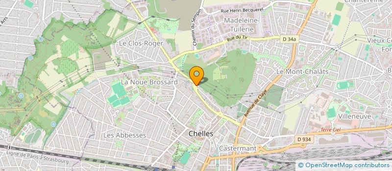 localisation de l'entreprise MONSIEUR MICHAEL BORUNDA  CHELLES