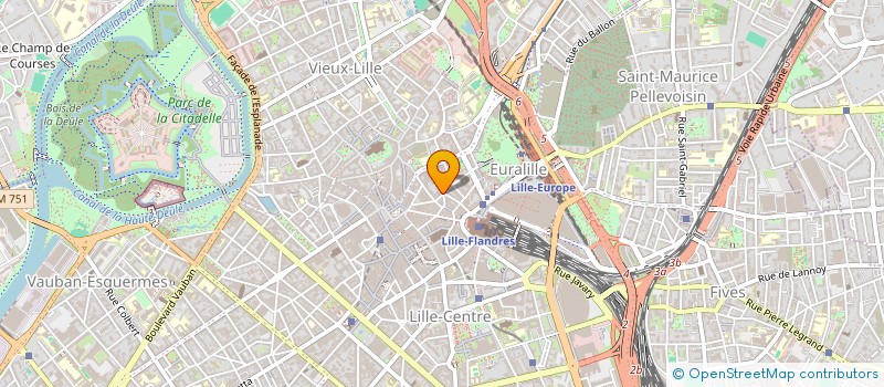 localisation de l'entreprise MONSIEUR MICHAEL BOSQUIER à LILLE