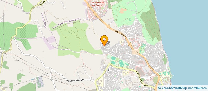 localisation de l'entreprise MONSIEUR MICHAEL BOTT  MARTIGUES