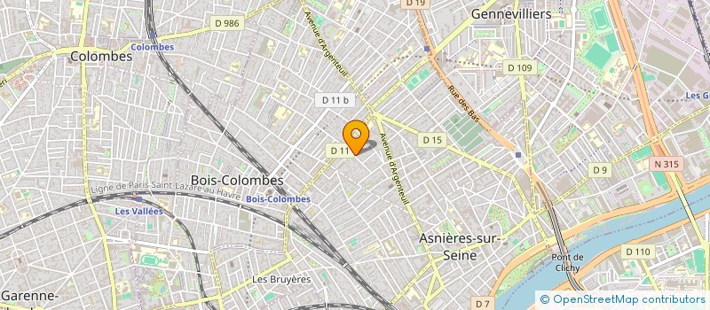 localisation de l'entreprise MONSIEUR MICHAEL BOULAI  ASNIERES-SUR-SEINE