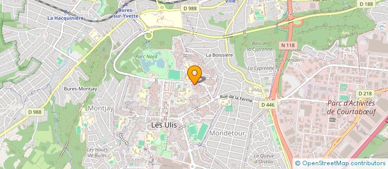 localisation de l'entreprise MONSIEUR MICHAEL BOULANGE à LES ULIS
