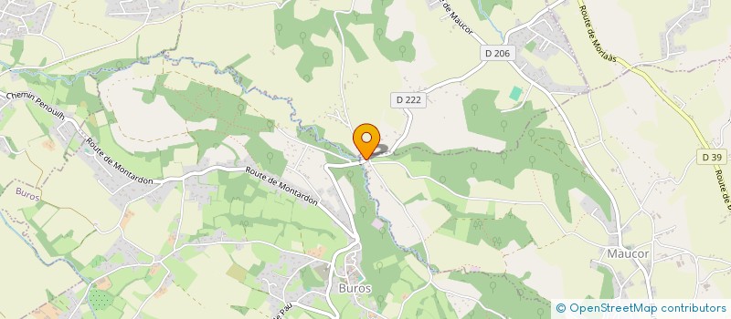 localisation de l'entreprise MONSIEUR MICHAEL BOULEAU  MAUCOR