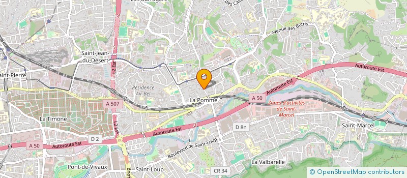 localisation de l'entreprise MONSIEUR MICHAEL BOULLE à MARSEILLE