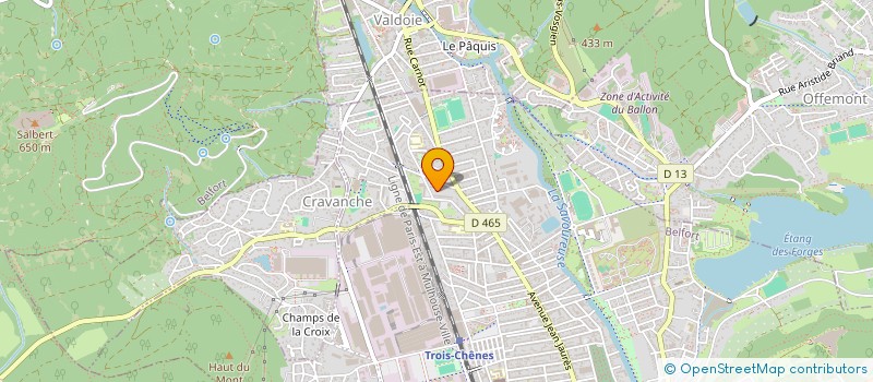 localisation de l'entreprise MONSIEUR MICHAEL BOURENNANE  BETHONCOURT