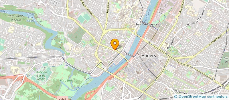 localisation de l'entreprise MONSIEUR MICHAEL BOUVIER à ANGERS