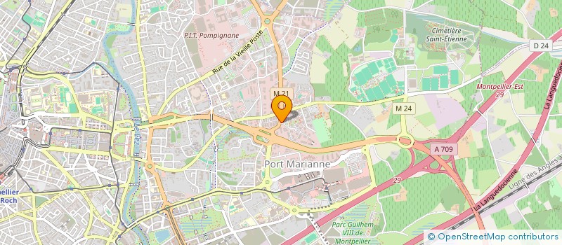 localisation de l'entreprise MONSIEUR MICHAEL BOUYAHIA à MONTPELLIER