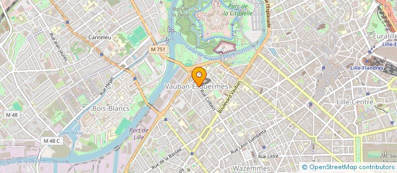 localisation de l'entreprise MONSIEUR MICHAEL BOYE  LILLE