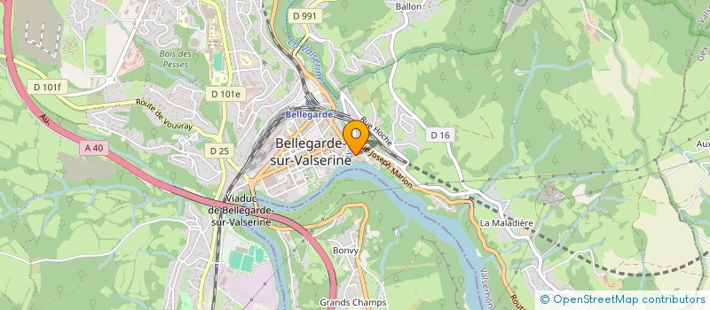 localisation de l'entreprise MONSIEUR MICHAEL BRETEL à VALSERHONE