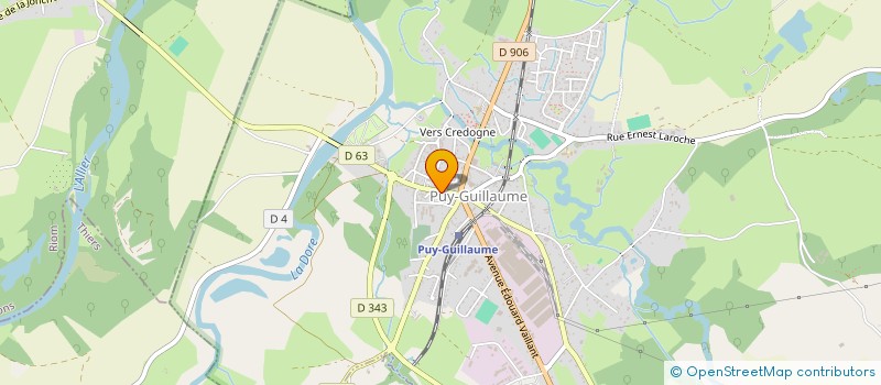 localisation de l'entreprise MONSIEUR MICHAEL BRIFFAUD  CHATELDON