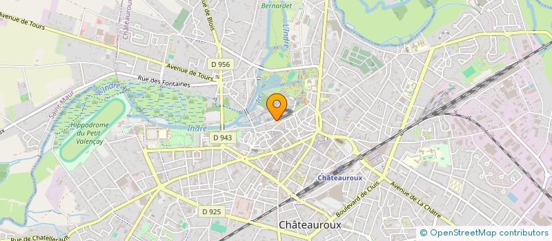 localisation de l'entreprise MONSIEUR MICHAEL BRUNAULT à CHATEAUROUX